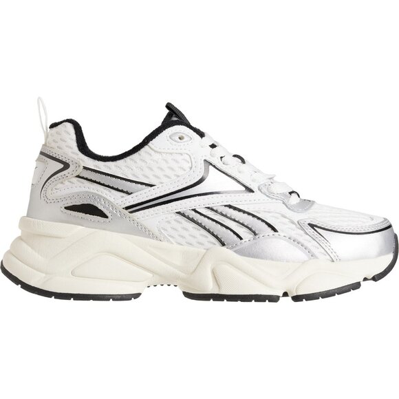 newREEBOKChargeChunky SneakersWhite/Silver/Black (525)